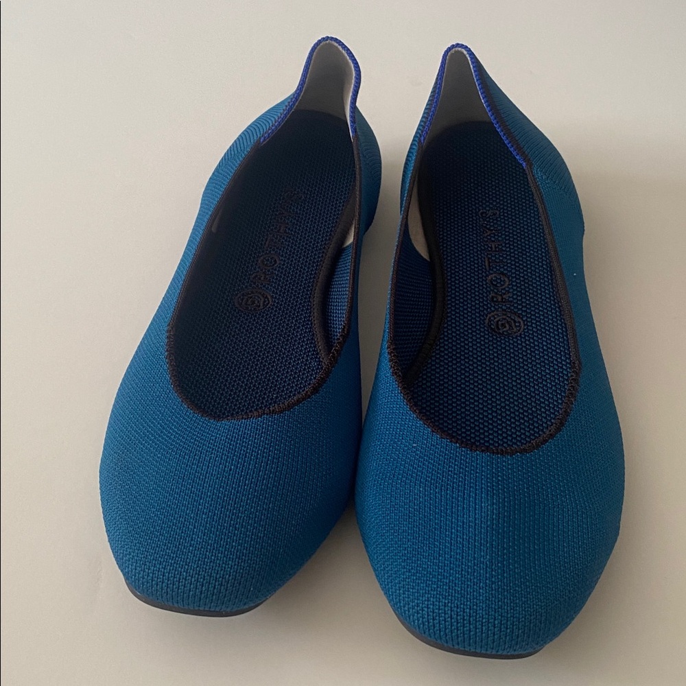 NWOB Rothy’s The Square Pacific Blue Green Size 11 new - Picture 15 of 16